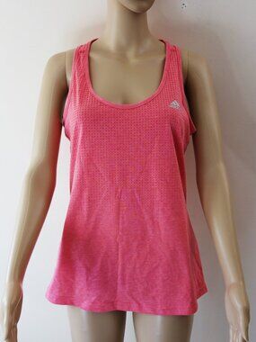 Adidas Aeroknit Racerback Coral Soft Tank Top (M) NWT!
